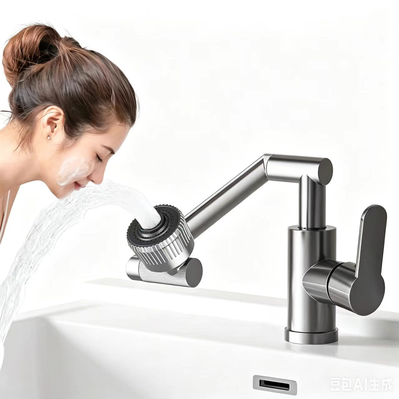 Kitchen hydrogen water dispenser Hydrogen water for facial beauty Hydrogen rich water for face washing Beauty hydrogen water dispenser under sink