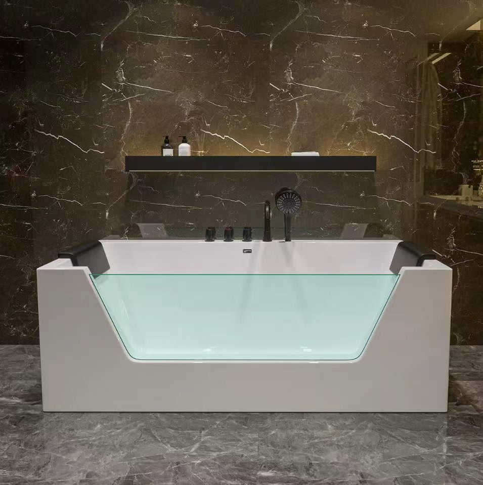 Hydrogen Water Whirlpool Bathtub - 3500ppb Nano Bubble Home Spa Experience