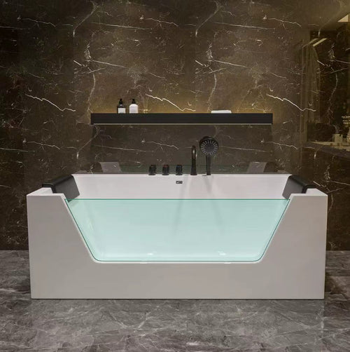 Hydrogen Water Whirlpool Bathtub - 3500ppb Nano Bubble Home Spa Experience